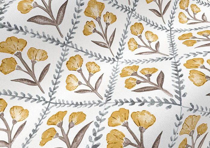 Chatsworth, Saffron - Twist&Fit Roman Blind - Image 4